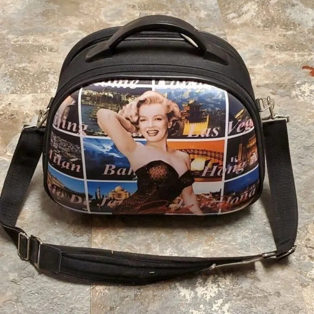 Marilyn Monroe Travel Bag Shoulder Crossbody Tote MAKEUP PERSONAL CARE